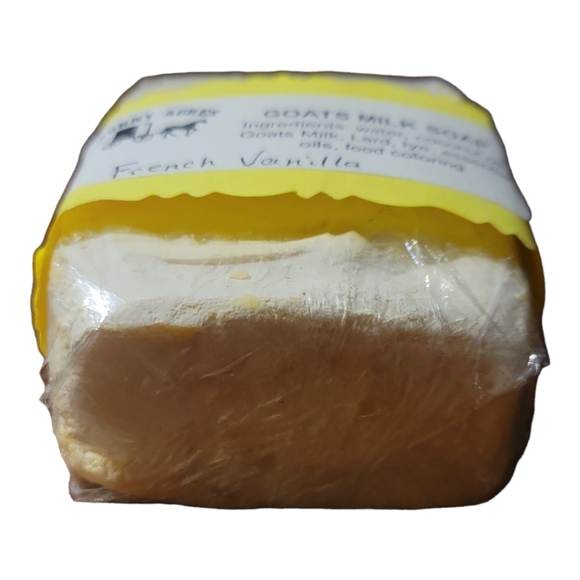 Amish Goat's Milk French Vanilla Bar Soap Hand Crafted Sunny Acres - Picture 3 of 4